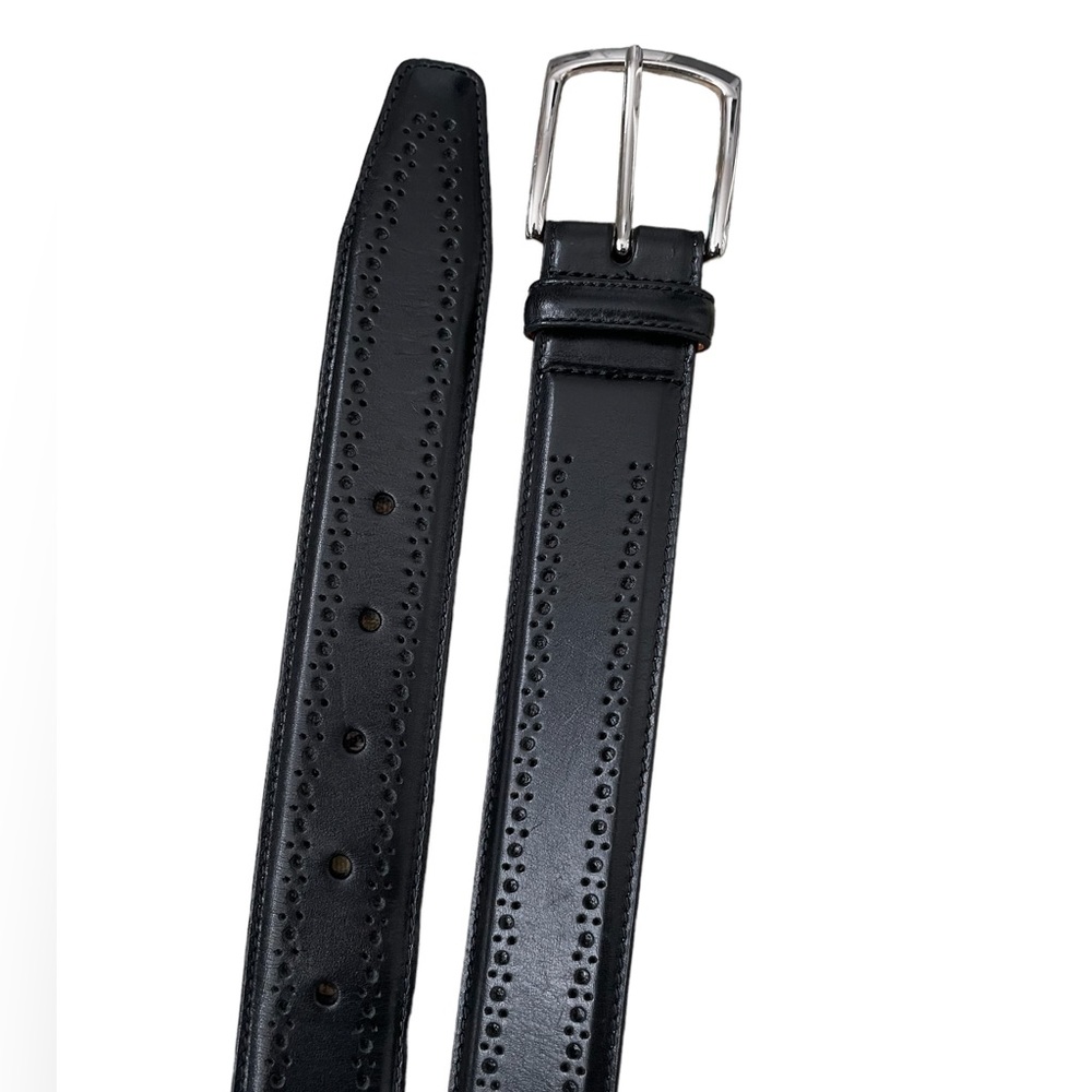 Allen Edmonds Black Leather Belt - Picture 6 of 11